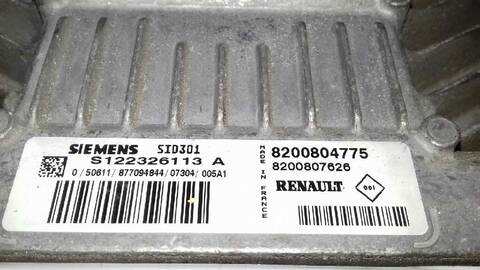 Foto 2ª: Centralita Motor ECU Renault Megane CONFORT DYNAMIQUE BERLINA 106CV 78KW II BERLINA 5P [K9K732] (2008)