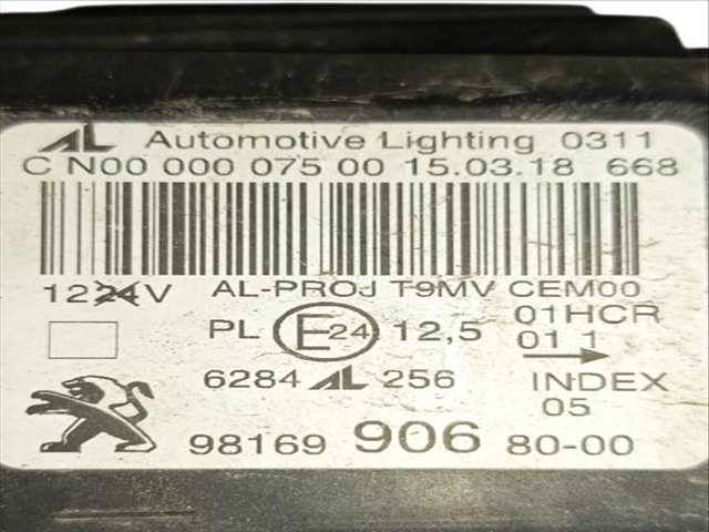 Foto 3ª: Piloto Delantero Izquierdo Peugeot 308 1.6 HDI 100 99CV (2013)