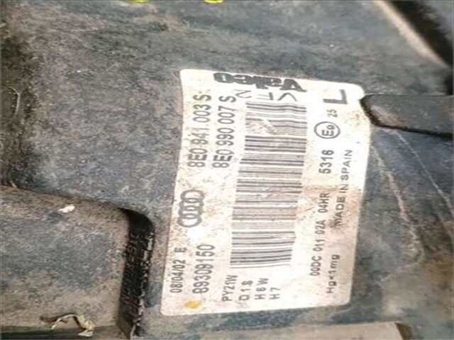 Foto 3ª: Faro Izquierdo Audi A4 1.9 TDI (96 KW) [1.9 LTR. - 96 KW TDI] [AWX]