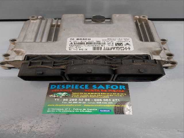 Centralita Motor ECU Peugeot 207 1.6 D