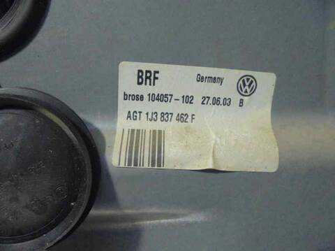Foto 2ª: Elevalunas Eléctrico Delantero Derecho Volkswagen Golf 1.9 TDI BERLINA 110CV 81KW [AHF] (1999)