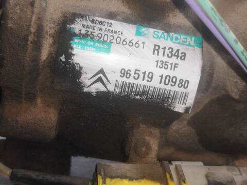Compresor Aire Acondicionado Citroen C4 9HX COUPE