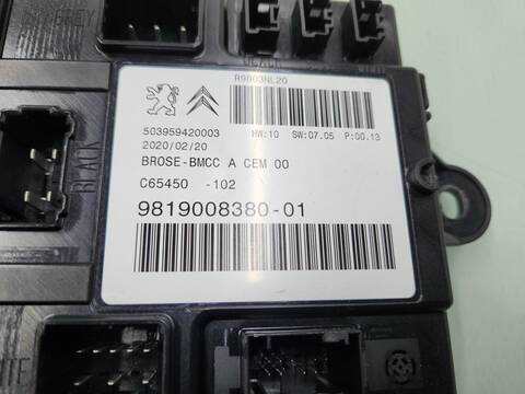 Foto 2ª: Centralita Motor ECU DS 7 PERFORMANCE LINE 180CV 132KW [5G06] (2020)