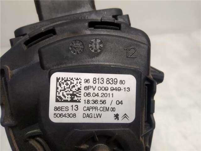 Foto 3ª: Pedal Acelerador Citroen C3 1.6 HDI FAP (92 CV) PICASSO [9HP]