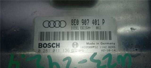 Centralita Motor ECU Audi A6 2.5 TDI