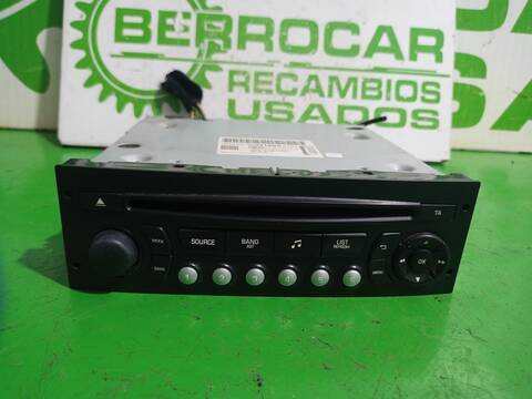 Sistema Audio Radio CD Citroen C3 EXCLUSIVE 68CV 50KW