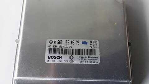 Foto 2ª: Centralita Motor ECU Mercedes Clase A 140 170 CDI 168.009) 95CV (1997)
