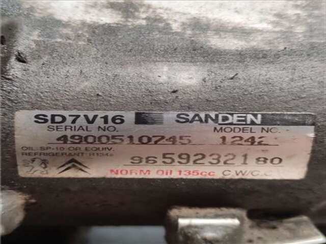 Foto 2ª: Compresor Aire Acondicionado Citroen Xsara 1.6 [NFV (TU5JP)]