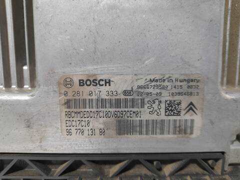 Foto 3ª: Centralita Motor ECU Citroen C3 1.6 HDI FAP PICASSO 92CV 68KW [9HP] (2012)