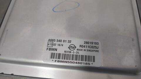 Foto 4ª: Centralita Motor ECU Ssangyong Rexton RX 270 FULL 163CV 120KW [D27DT] (2005)