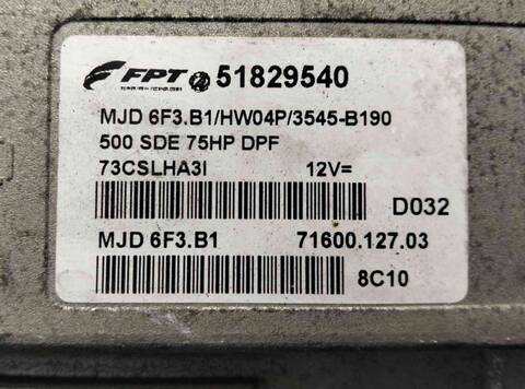Foto 3ª: Centralita Motor ECU Fiat 500 1.3 16V JTD CAT 75CV (2009)