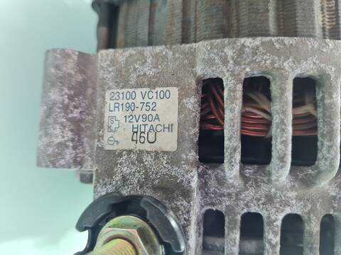 Foto 3ª: Alternador Nissan Patrol LUXURY 160CV 118KW [ZD30] (2004)