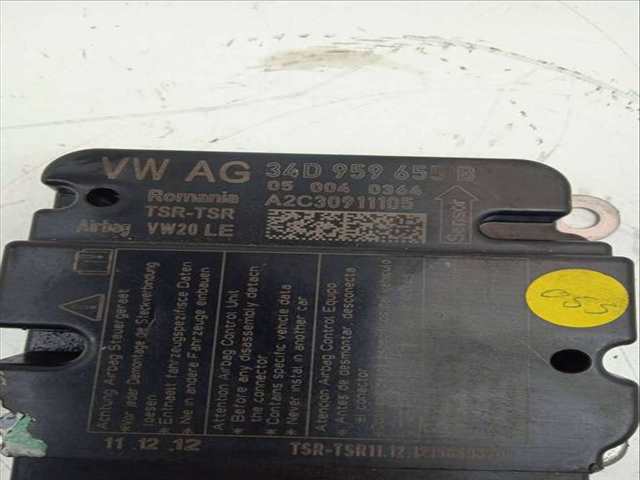 Foto 2ª: Centralita Airbag Seat Toledo ERENCE 105CV 77KW [CAY] (2013)