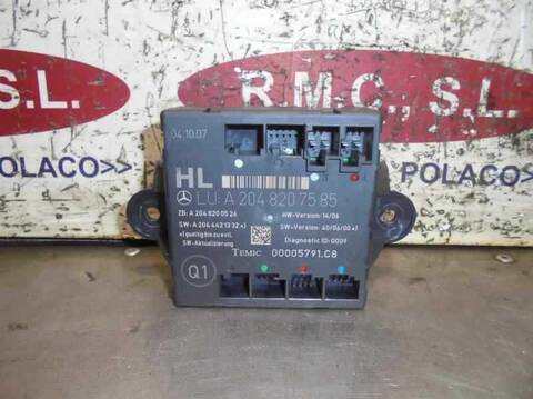 Centralita Cierre Centralizado Mercedes Clase C 160 C 180 CGI BLUEEFFICIENCY 204.049) BERLINA 156CV 115KW