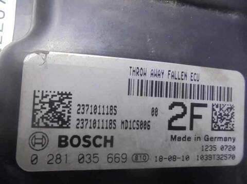 Foto 2ª: Centralita Motor ECU Nissan Qashqai ACENTA 116CV 85KW [K9K872] (2018)