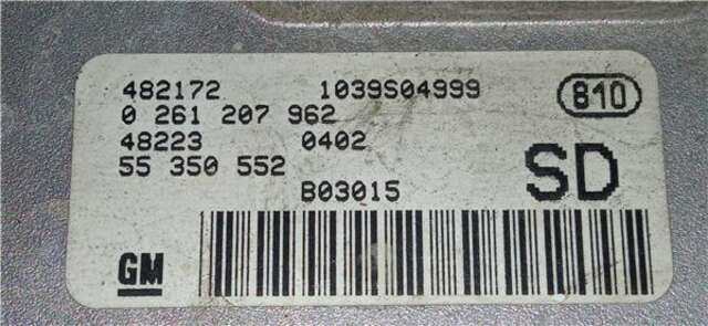 Foto 1ª: Centralita Motor ECU Opel Corsa 1.2 CLUB [1.2 LTR. - 55 KW 16V CAT (Z 12 XE - LW4)]