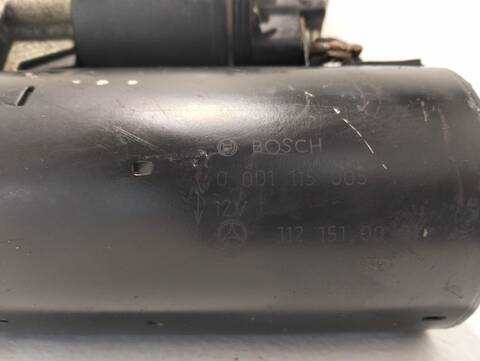 Foto 2ª: Motor de Arranque Mercedes Clase E 180 320 T 210.265) 224CV (1997)