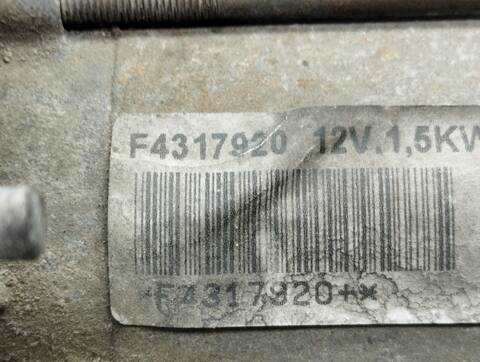Foto 2ª: Motor de Arranque Peugeot 407 ST CONFORT 109CV 80KW [9HZ] (2005)
