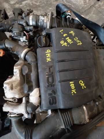 Foto 4ª: Motor Completo Peugeot 207 1.6 D [D-9HX] (2010)