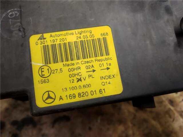 Foto 3ª: Faro Izquierdo Mercedes Clase A 180 2.0 CDI 109CV [640940]