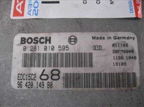 Foto 2ª: Centralita Motor ECU Citroen Xsara 2.0 HDI PICASSO 90CV 66KW [RHY (DW10TD)] (2002)