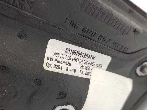 Foto 3ª: Retrovisor Izquierdo Volkswagen Polo 1.6 TDI 90CV 66KW [CAYB] (2010)