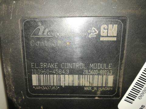 Abs Opel Astra A17DTS BERLINA