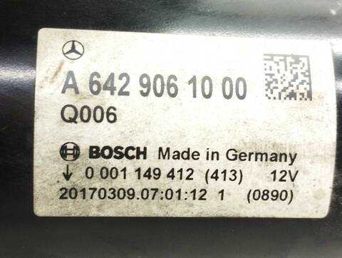 Foto 2ª: Motor de Arranque Mercedes Clase G 230 GLE 350 D 4MATIC 258CV 190KW [642826] (2017)