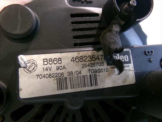 Foto 4ª: Alternador Fiat Panda 1.3 JTD 2003-2012 [188A8000] (2004)
