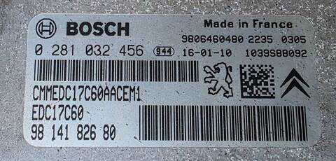 Foto 2ª: Centralita Motor ECU Citroen C4 1.6 G 165CV PICASSO SPACETOURER BHZ (2016)