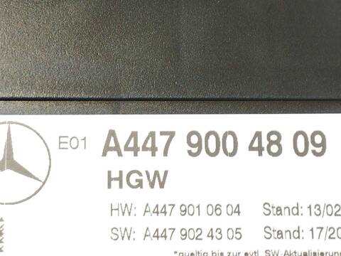 Foto 3ª: Centralita Motor ECU Mercedes Clase V 200 V 200/220 D RISE COMPACTO 447.811) 163CV 120KW