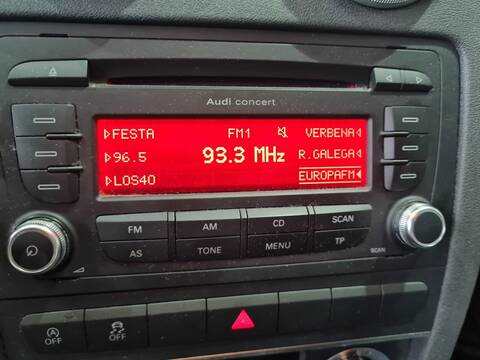 Sistema Audio Radio CD Audi A3 1.6 TDI AMBIENTE 105CV 77KW