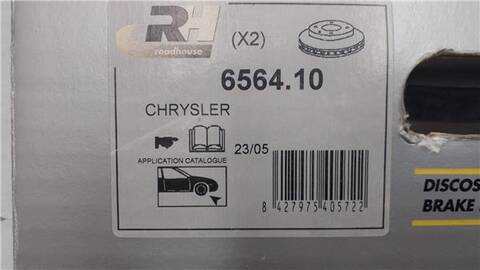 Foto 3ª: Disco Freno Delantero Chrysler Voyager VERSION INDEFINIDA