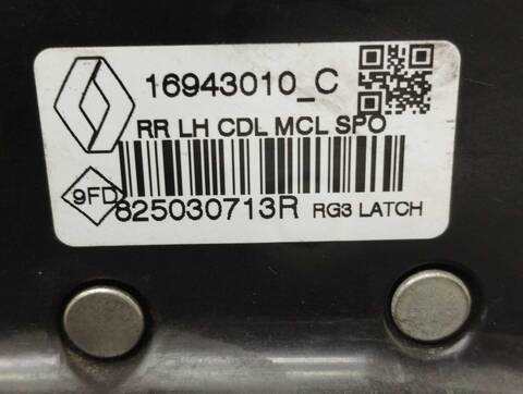 Foto 2ª: Cerradura Puerta Trasera Izquierda Renault Scenic BLACK EDITION 140CV 103KW IV [H5H B4] (2020)
