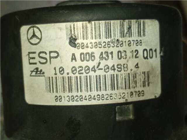 Foto 2ª: Abs Mercedes Clase C 160 1.8 C 180 COMPRESSOR (203.746) [1.8 LTR. - 105 KW CAT] [M 271.946]