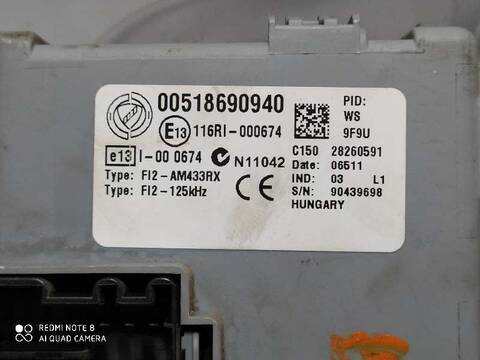 Foto 3ª: Caja Reles Fusibles Fiat Bravo VERSION INDEFINIDA