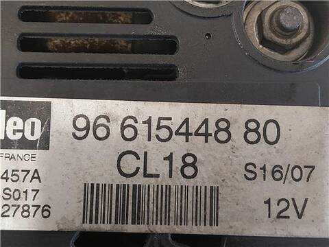 Foto 3ª: Alternador Citroen C4 1.6 HDI PICASSO 109CV 80KW [9HZ-DV6TED4] (2007)
