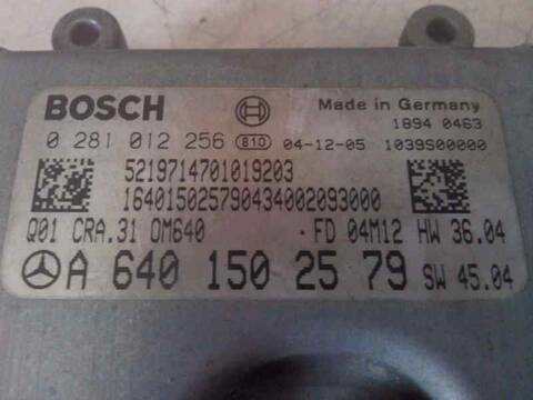 Foto 3ª: Centralita Motor ECU Mercedes Clase A 140 VERSION INDEFINIDA (2004)