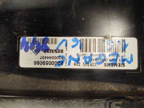 Foto 2ª: Centralita Motor ECU Renault Megane VERSION INDEFINIDA I FASE 2 CLASSIC LA...) (2000)