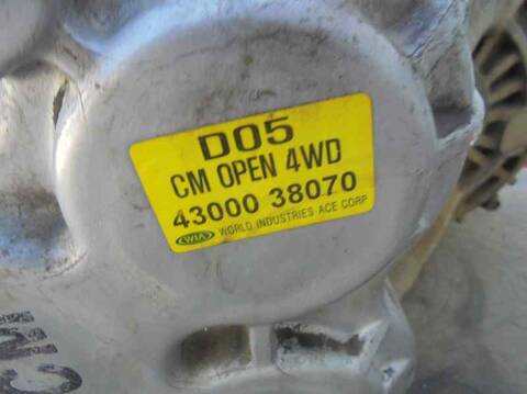 Foto 3ª: Caja Cambios Hyundai Santa Fe 2.2 CRDI CAT 150CV 110KW [D4EB] (2006)