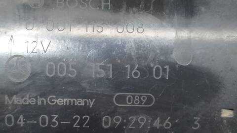 Foto 4ª: Motor de Arranque Mercedes Vaneo 1.7 CDI VANEO 414.700) 91CV 67KW FURGONETA [668914] (2004)