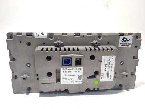 Foto 4ª: Pantalla Multifuncion Mercedes Sprinter 419 CDI RWD 907.643 907.645 907.647) 190CV 140KW FURGONETA [654920] (2024)