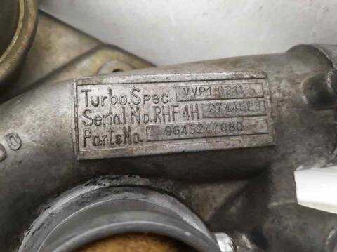 Foto 2ª: Turbocompresor Citroen Xsara 2.0 HDI CAT RHY - DW10TD) PICASSO 90CV 66KW (2003)