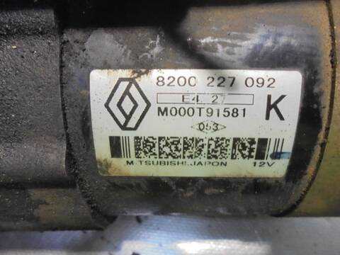 Foto 4ª: Motor de Arranque Renault Kangoo 1.5 DCI DIESEL 82CV 60KW [K9K B7] (2004)