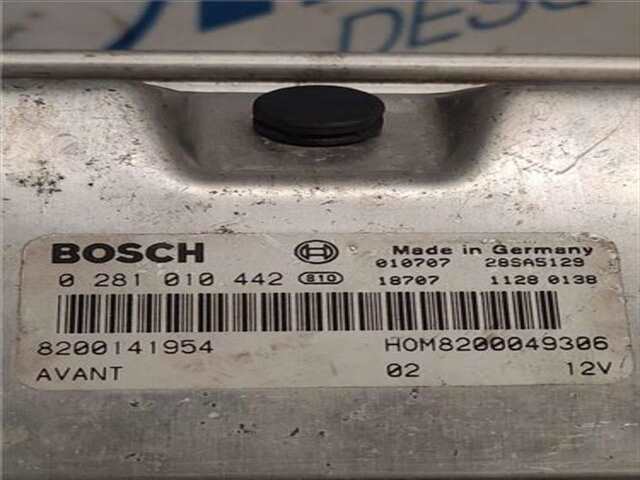 Foto 2ª: Centralita Motor ECU Renault Megane 1.9 DTI (BA1U) I (BA0/1_) [F9Q 744]