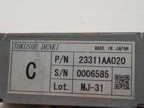 Foto 4ª: Centralita Motor ECU Subaru Impreza 1.6 CAT 114CV 84KW [FB16] (2013)