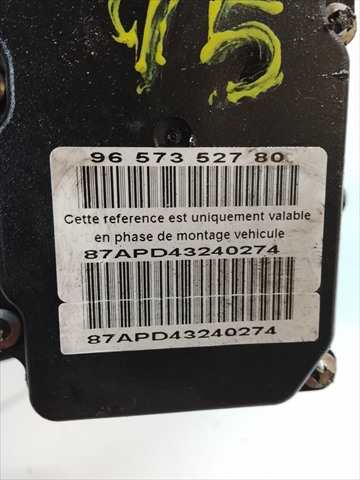 Foto 1ª: Centralita Abs Citroen C4 1.6 HDI [D/9HX] (2005)