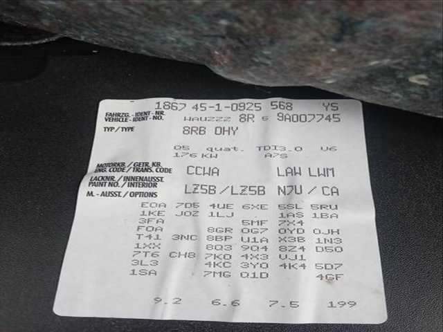 Foto 3ª: Diferencial Trasero Audi Q5 CCWA (2008)