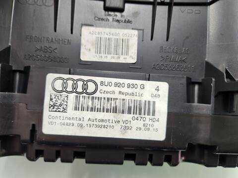 Foto 4ª: Cuadro de Instrumentos Audi Q3 ATTRACTION QUATTRO 150CV 110KW [CUVC] (2015)