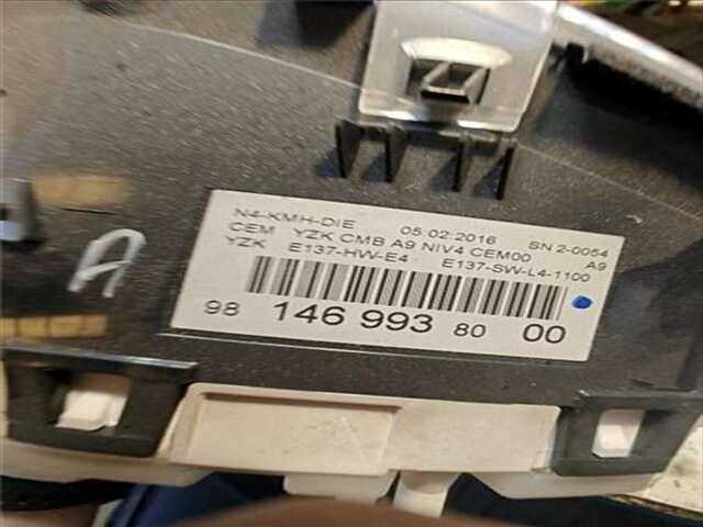 Cuadro de Instrumentos Peugeot 2008 1.6 ACTIVE [1.6 LTR. - 73 KW BLUE-HDI FAP]